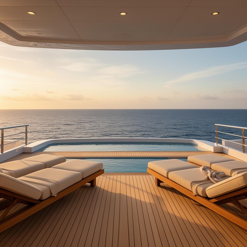 Owner's deck private lounge